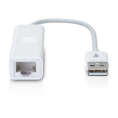 MacBook Apple USB Ethernet Adapter MC704 MB442 A1277 RJ-45 Connector 60Hz