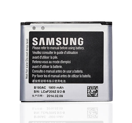 SM-W2014 B190AC Samsung Lithium Polymer Battery 1900mAh Temperature Resistant