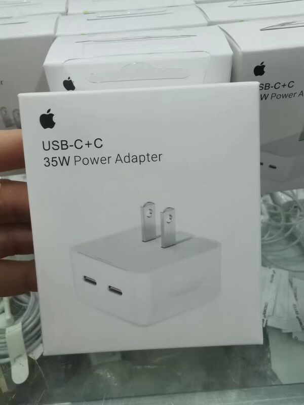 MNWM3 35W Iphone Charger Compact A2571 A2571 Dual USB-C Power Adapter